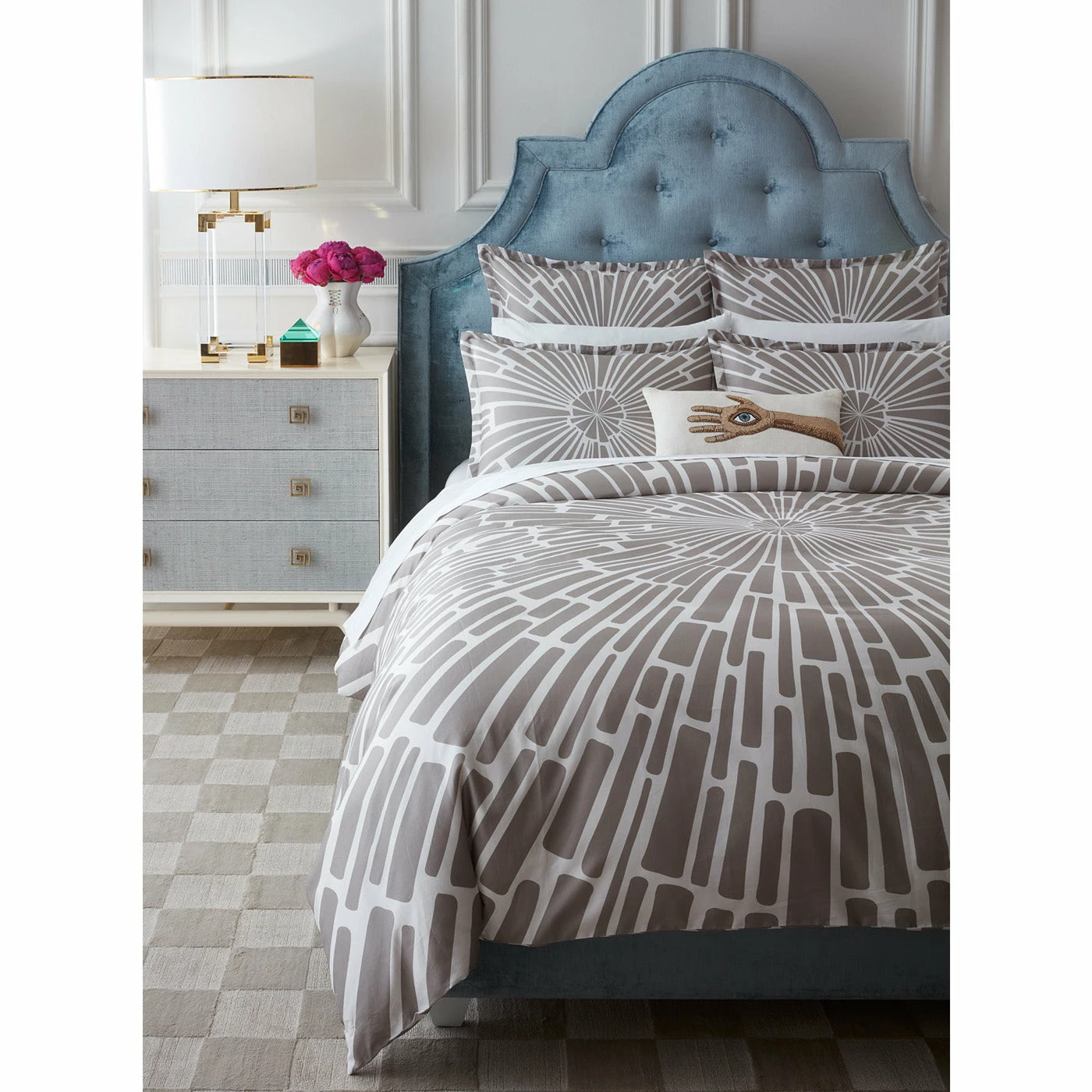 Jonathan Adler Sunburst Supima Cotton Duvet Set - Image 2