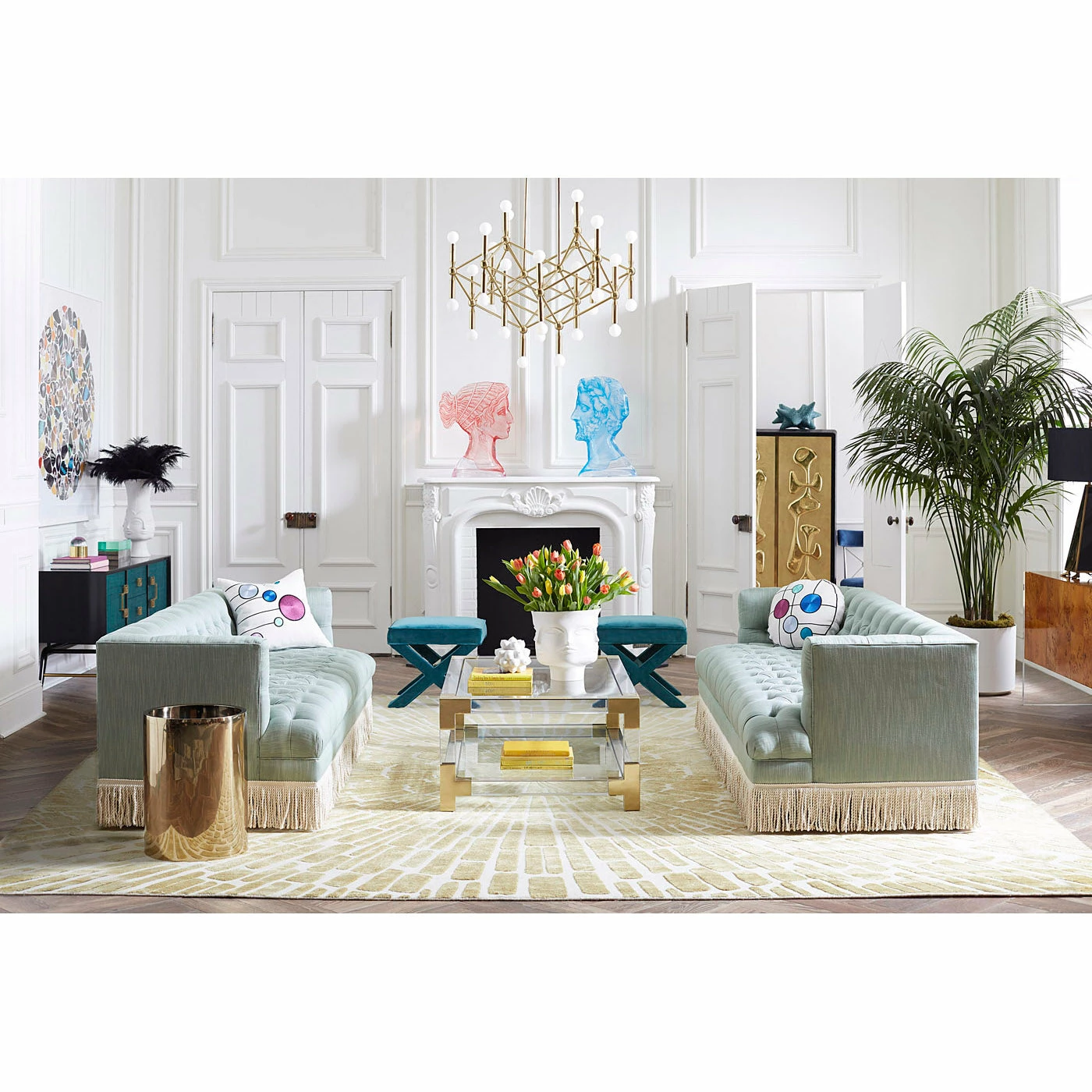 Jonathan Adler Milano Component Chandelier - Image 2