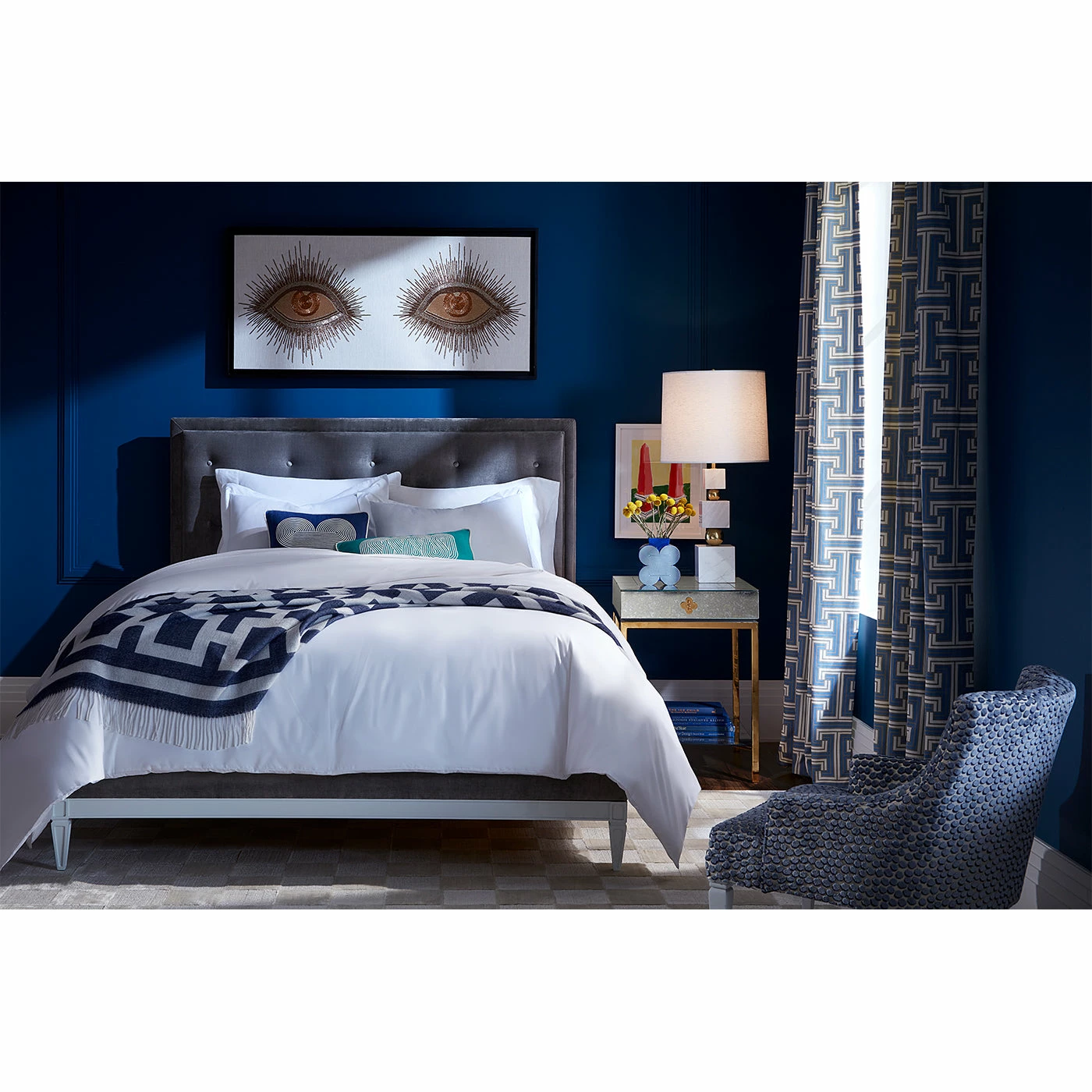 Jonathan Adler Nixon Baby Alpaca Throw - Image 3