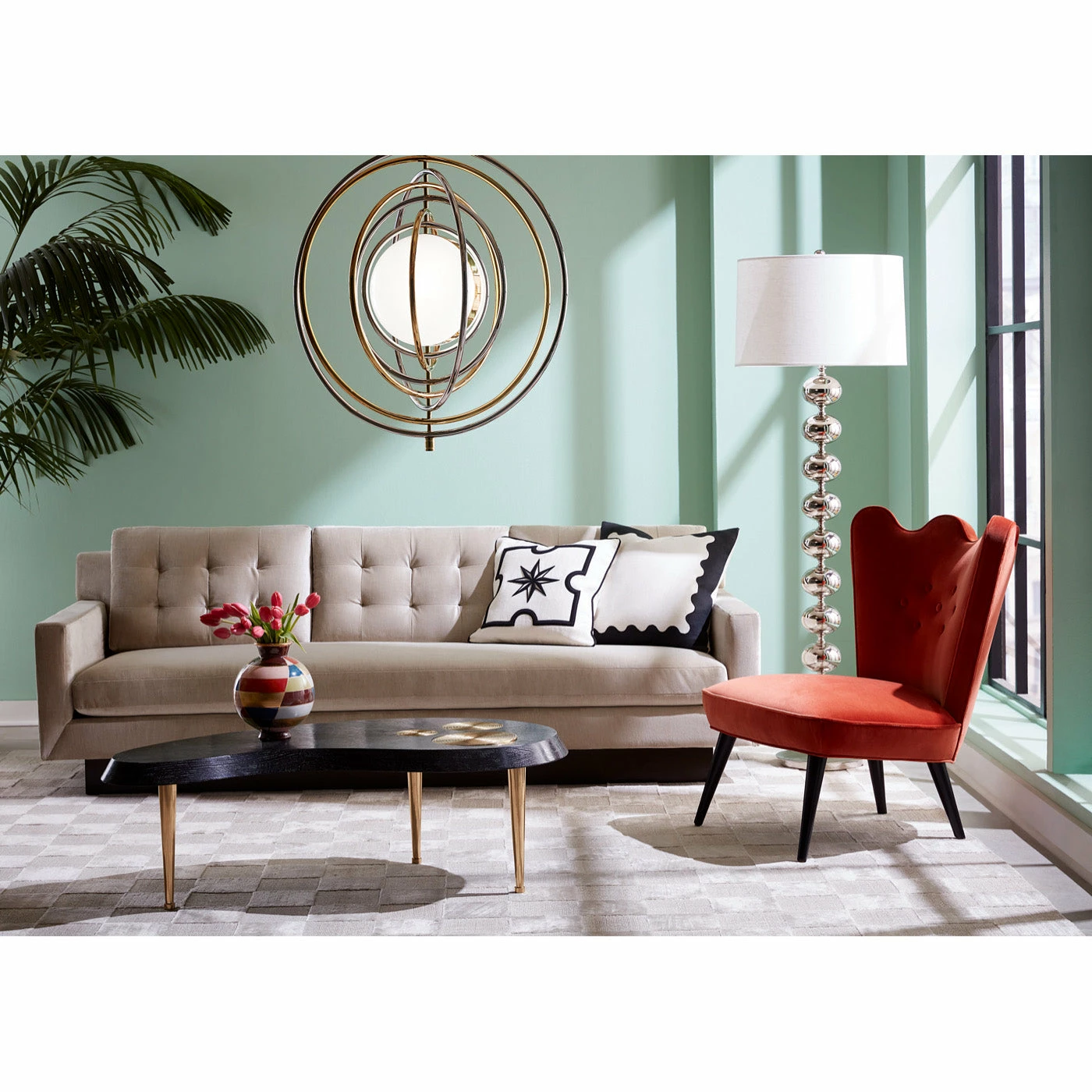 Jonathan Adler Wright Sofa - Image 4
