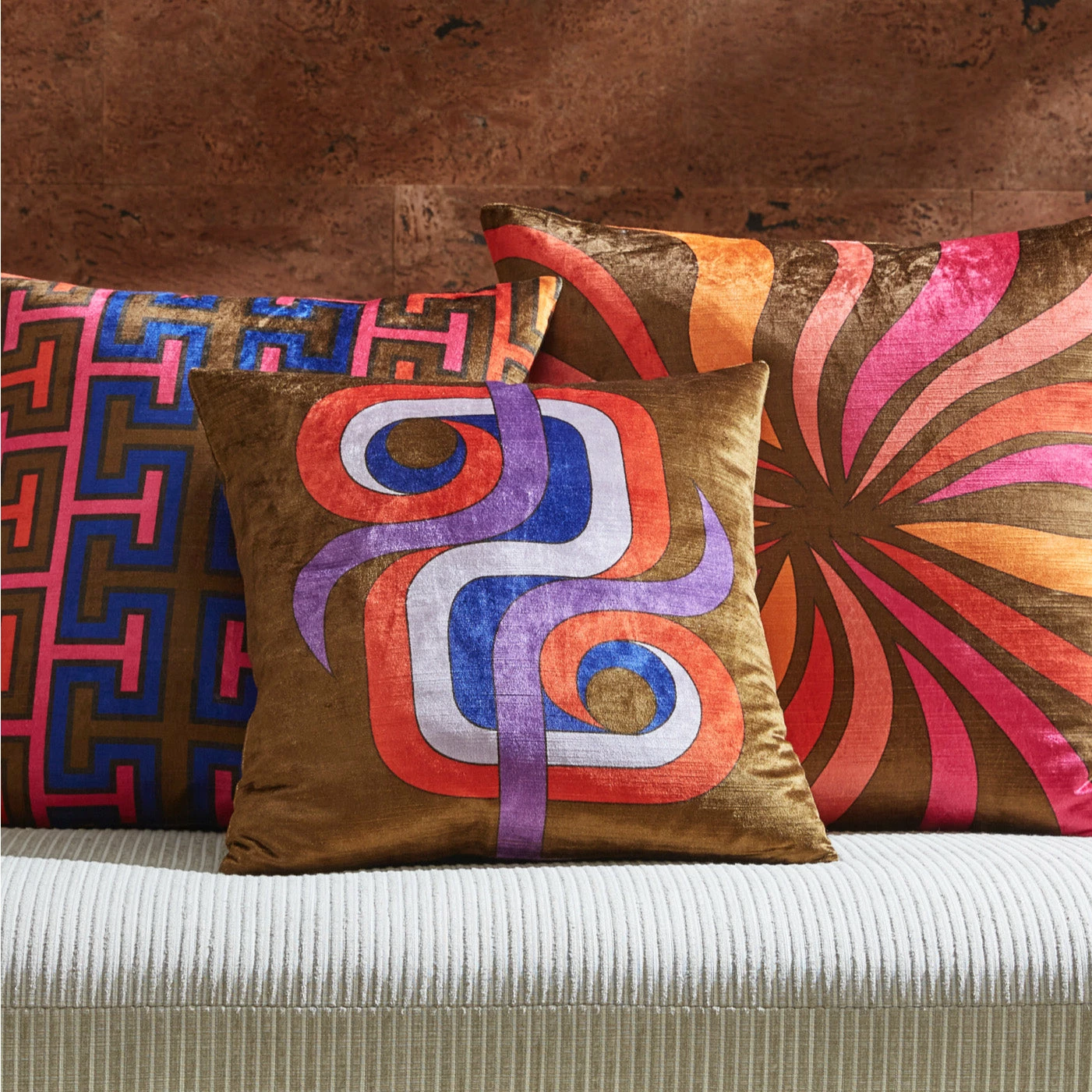 Jonathan Adler Madrid Supergraphic Pillow - Image 4