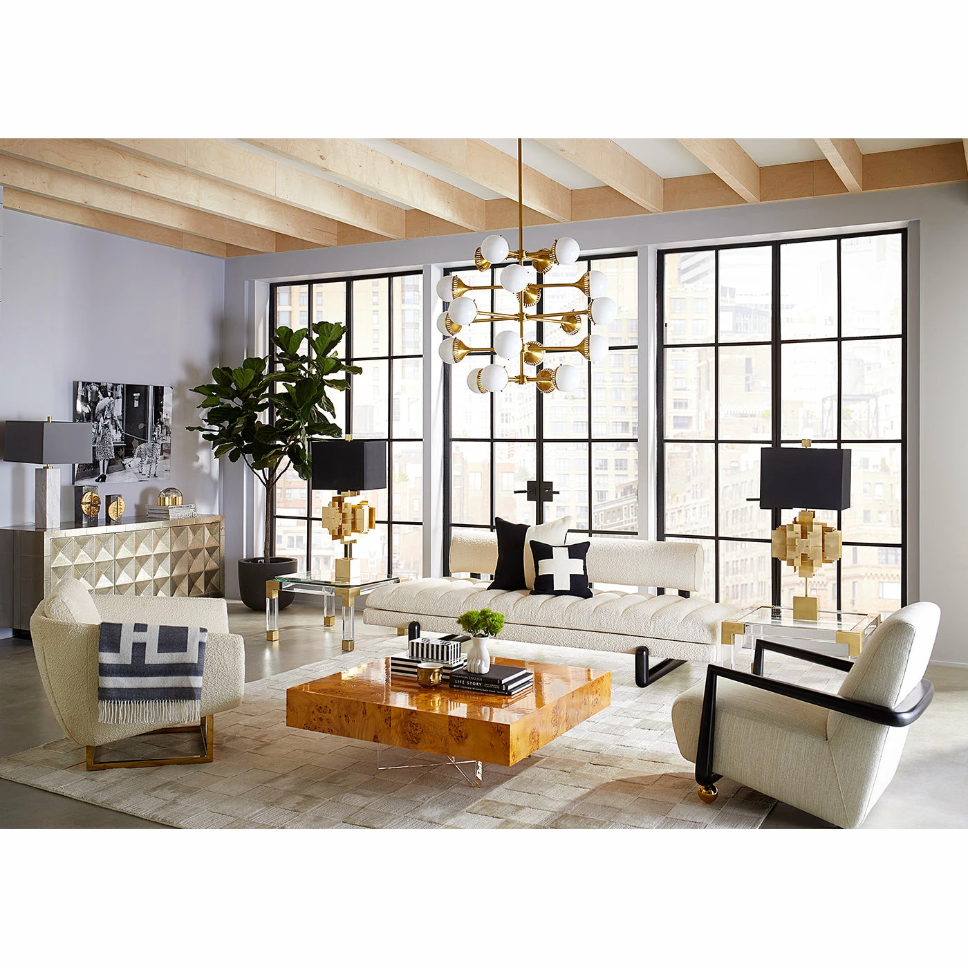 Jonathan Adler Rio 20-Light Chandelier - Image 2