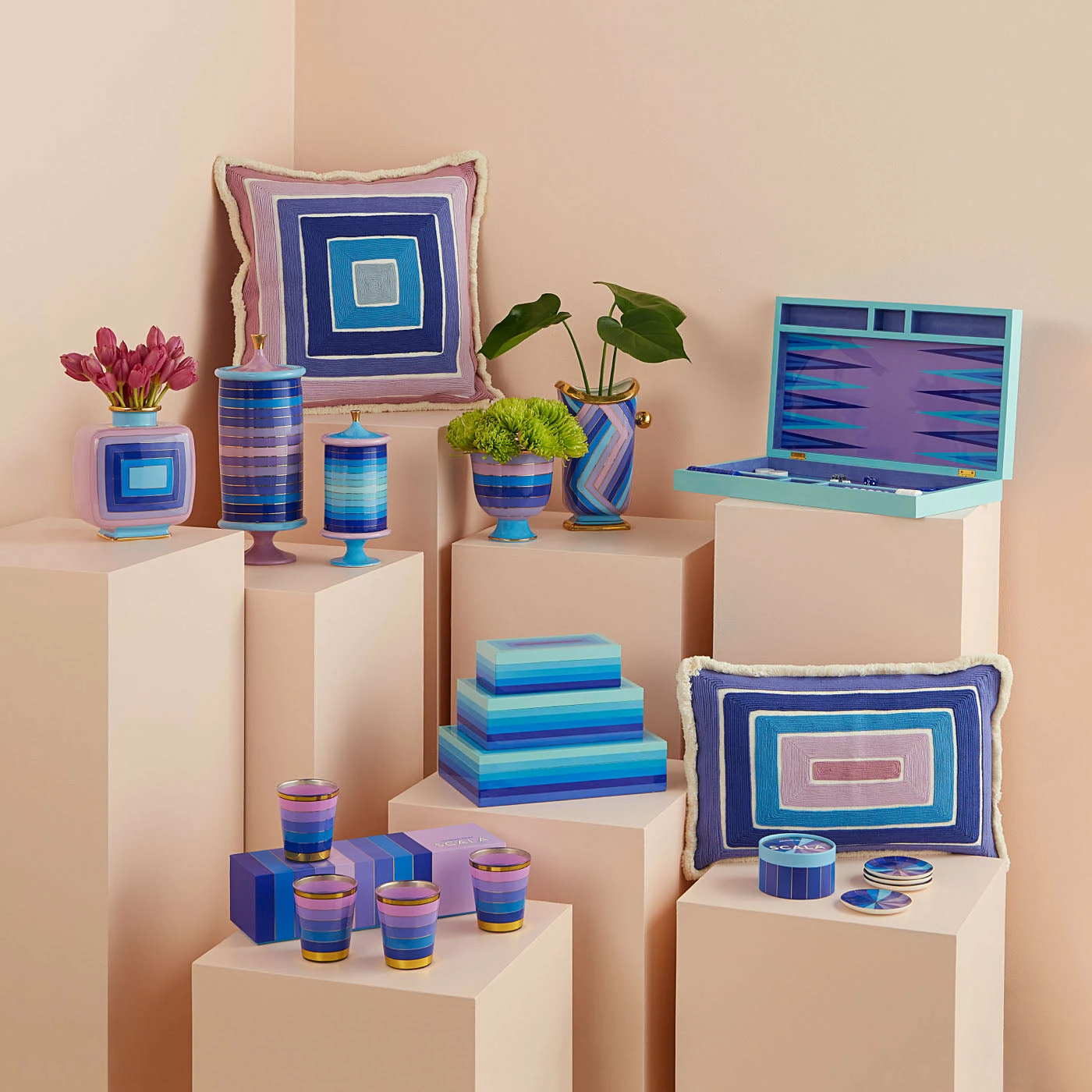 Jonathan Adler Scala Corded Square Pillow - Image 4