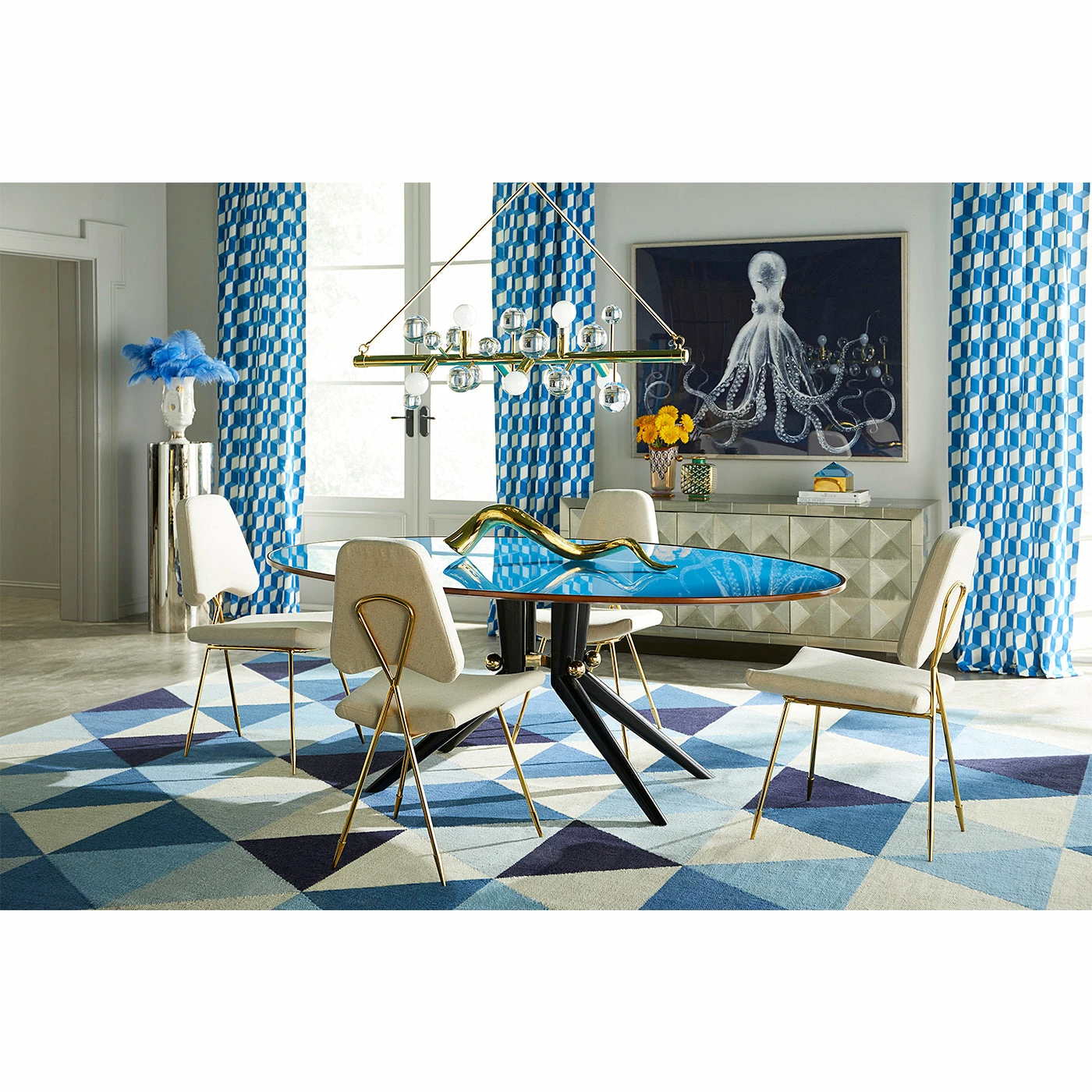 Jonathan Adler Trocadero Dining Table - Image 3