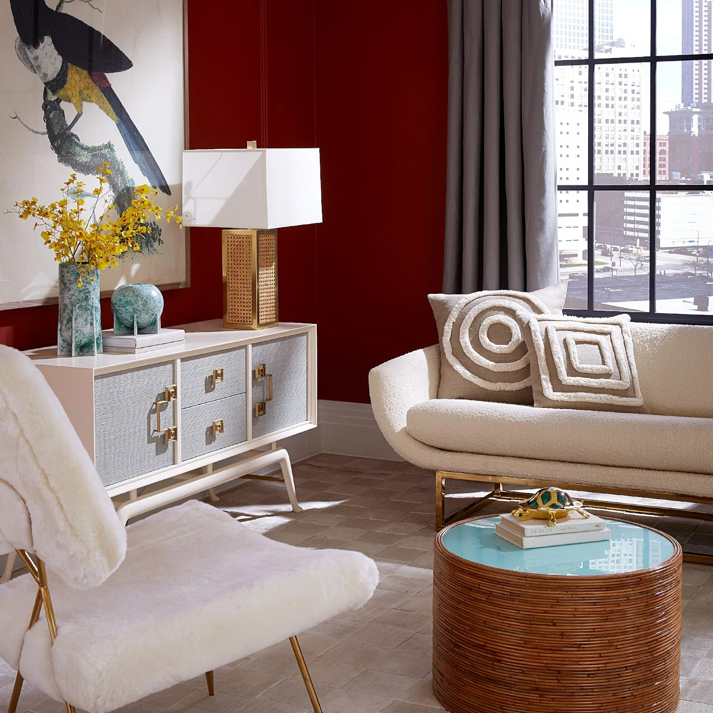 Jonathan Adler Pimlico Bullseye Pillow - Image 7