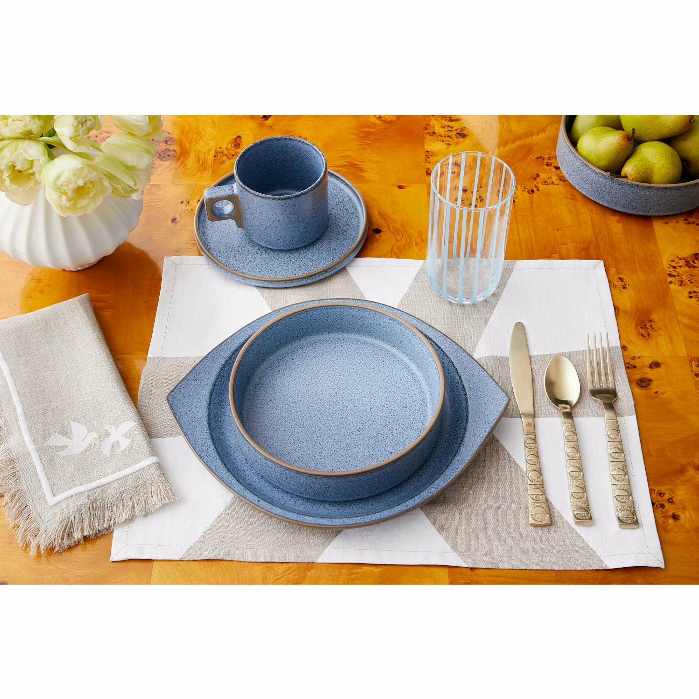 Jonathan Adler Big Sur Soup Bowl - Image 10