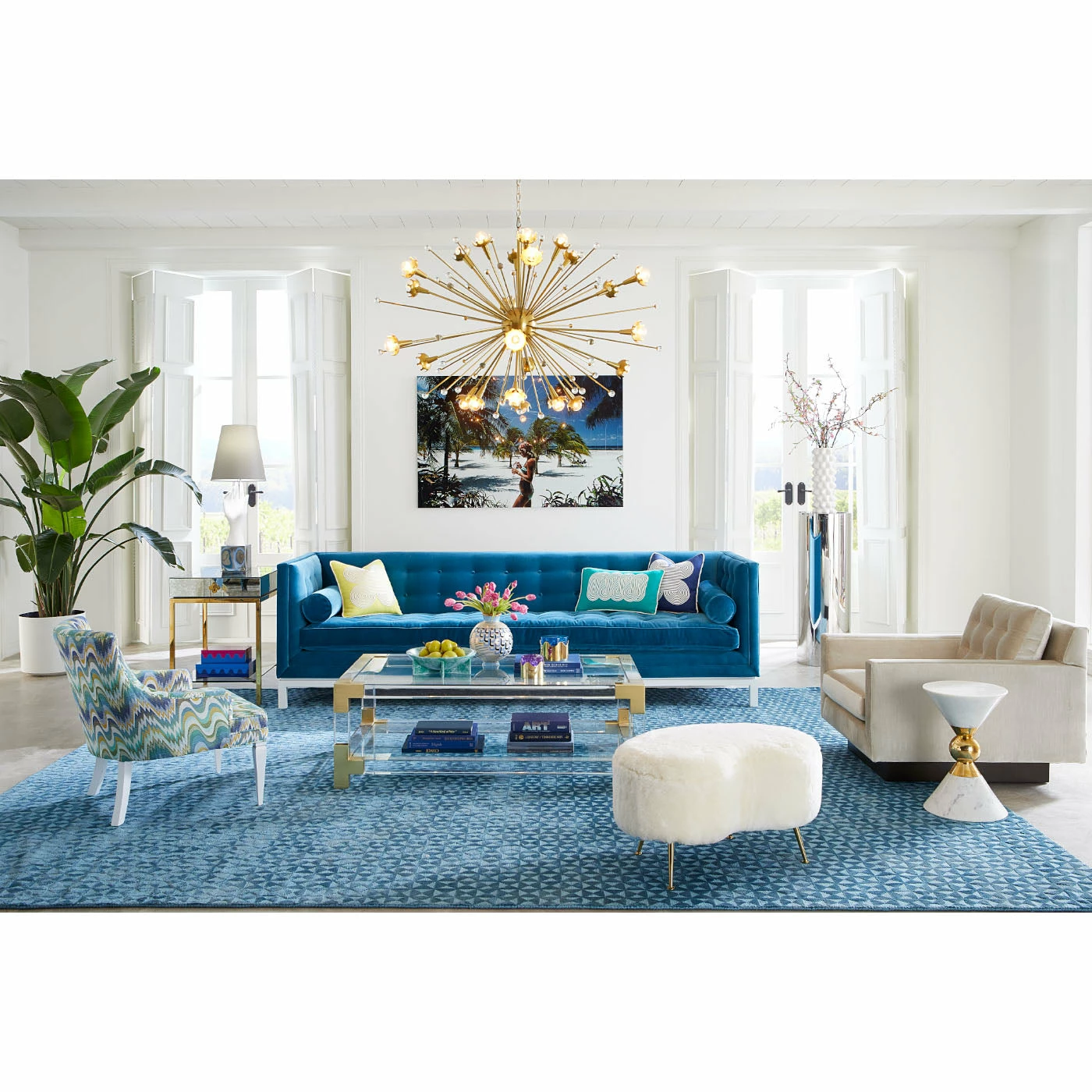 Jonathan Adler Giant Sputnik Chandelier - Image 3