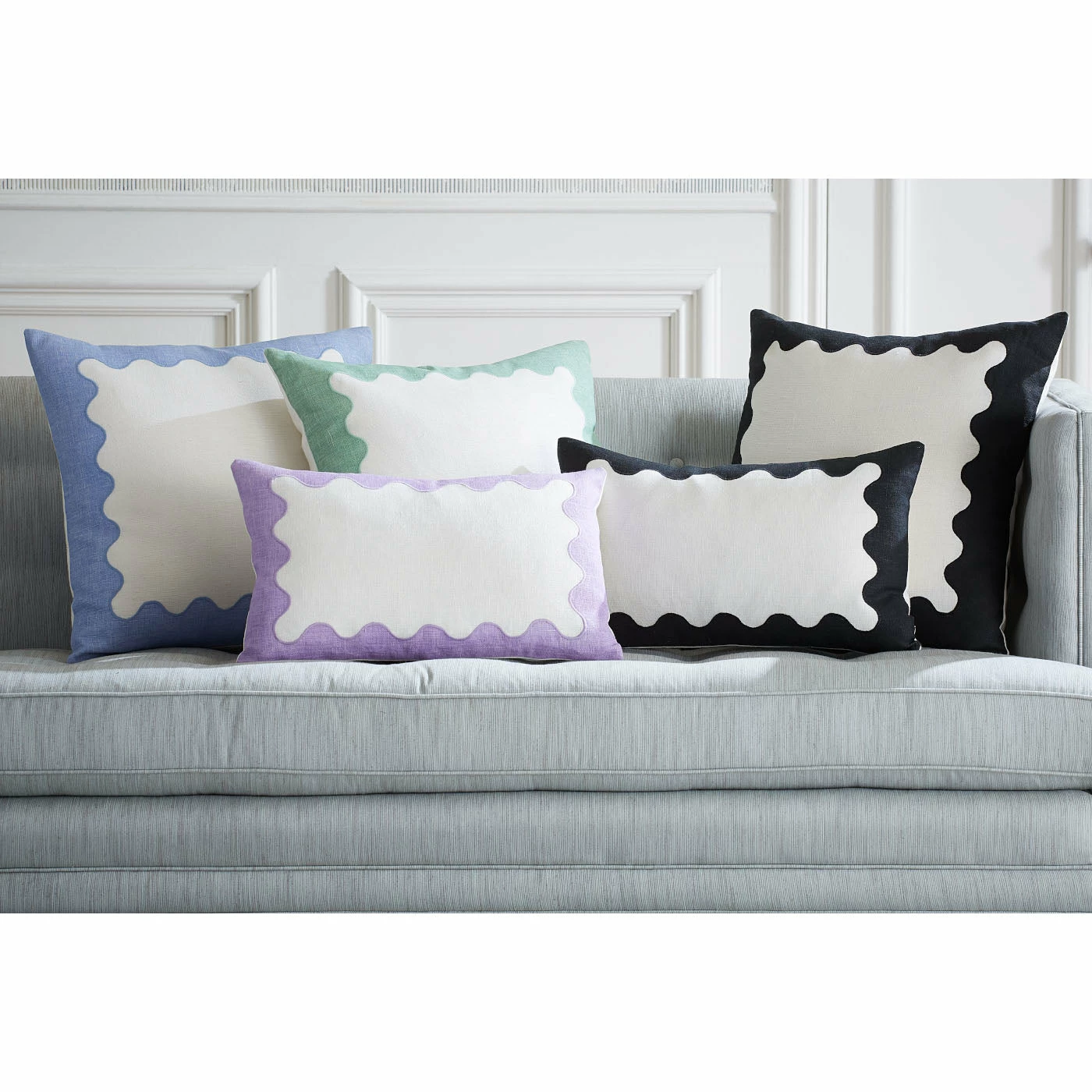 Jonathan Adler Ripple Rectangle Pillow - Image 3
