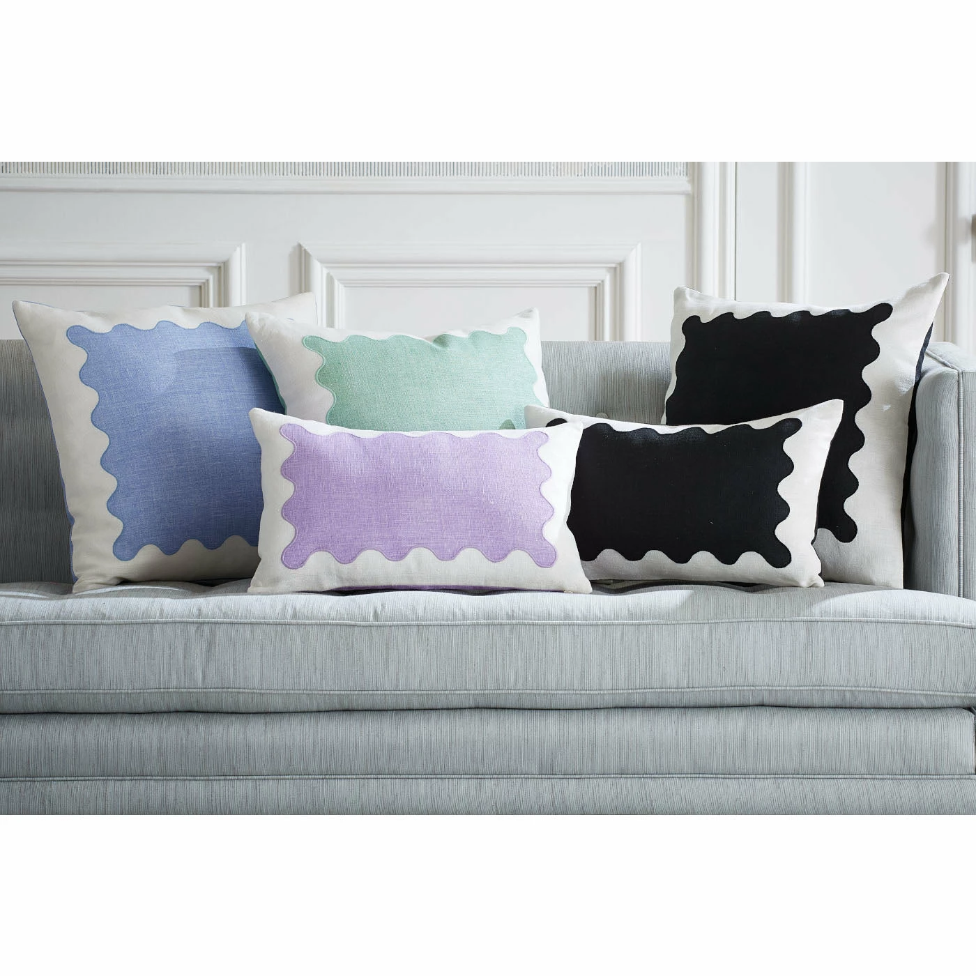 Jonathan Adler Ripple Rectangle Pillow - Image 4