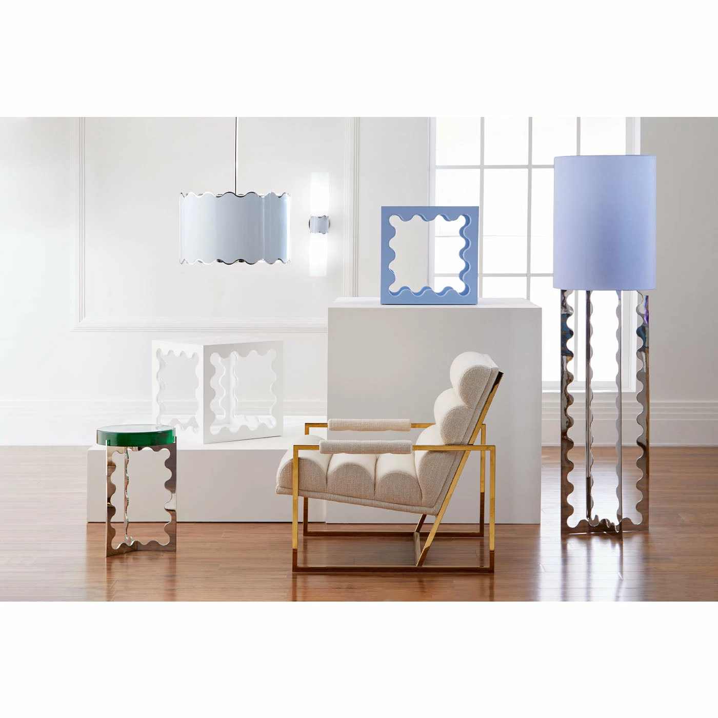 Jonathan Adler Ripple Floor Lamp - Image 7