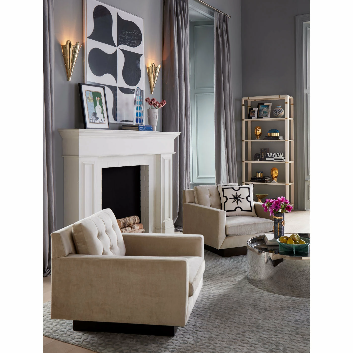 Jonathan Adler Wright Lounge Chair - Image 2