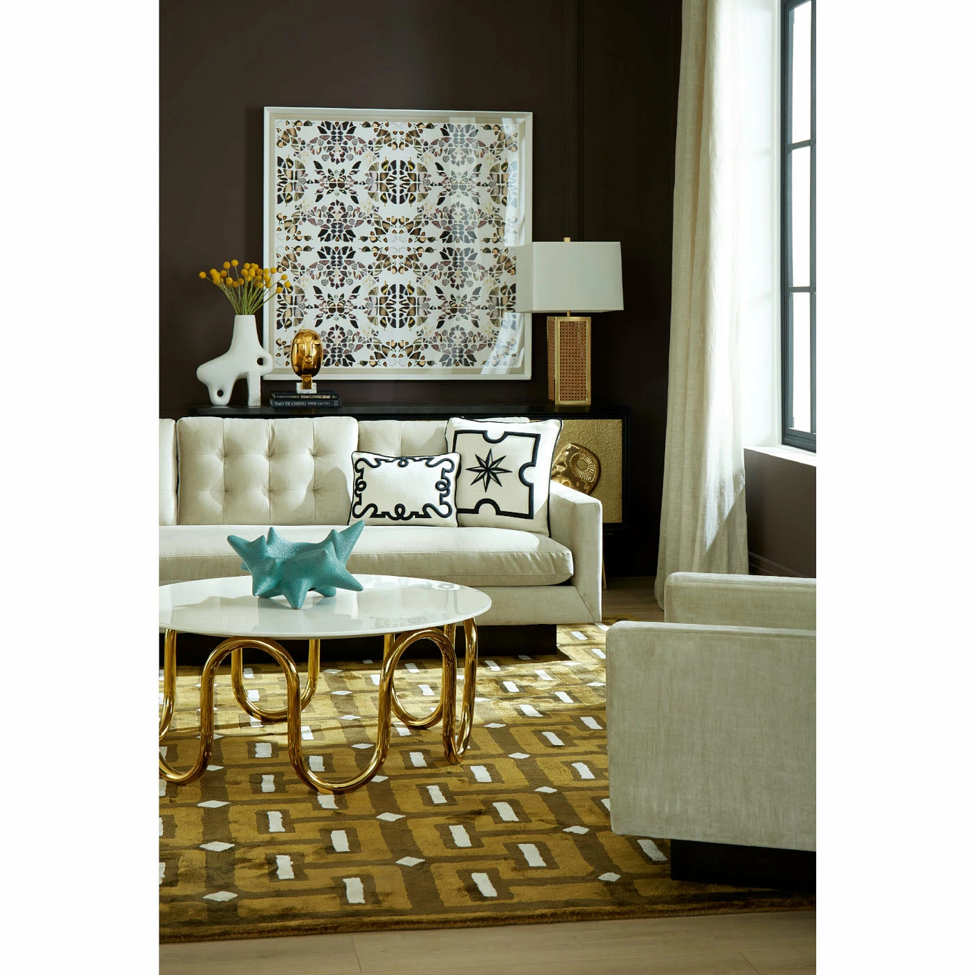 Jonathan Adler Wright Sofa - Image 7