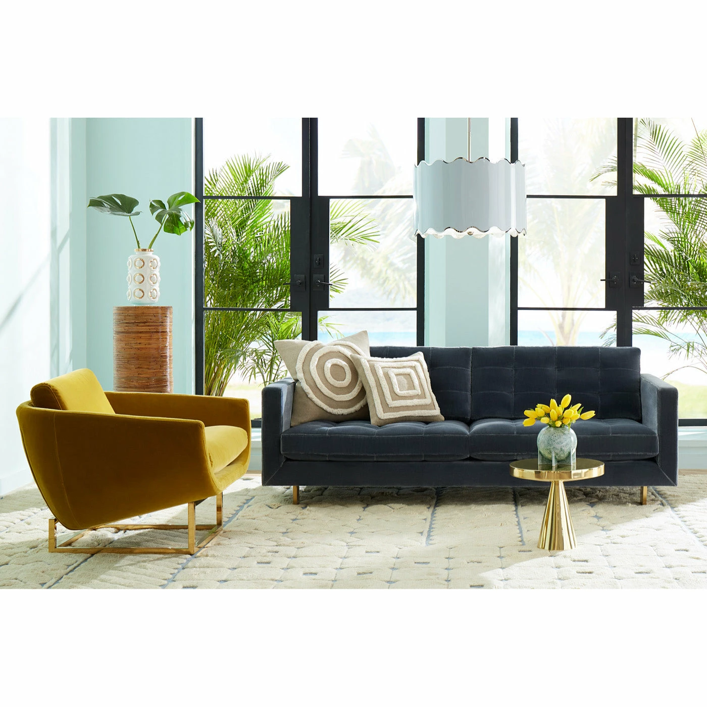 Jonathan Adler Pimlico Bullseye Pillow - Image 4