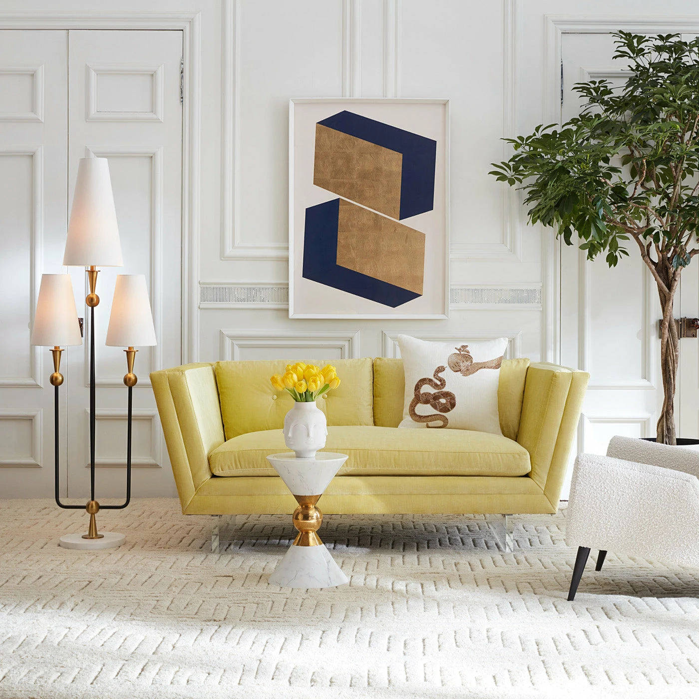 Jonathan Adler Sebastian Apartment Sofa - Image 2
