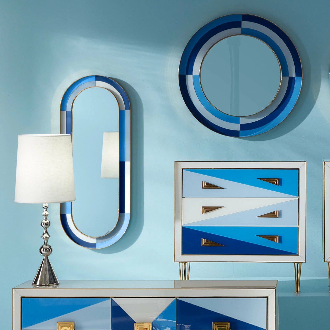 Jonathan Adler Harlequin Capsule Mirror - Image 2