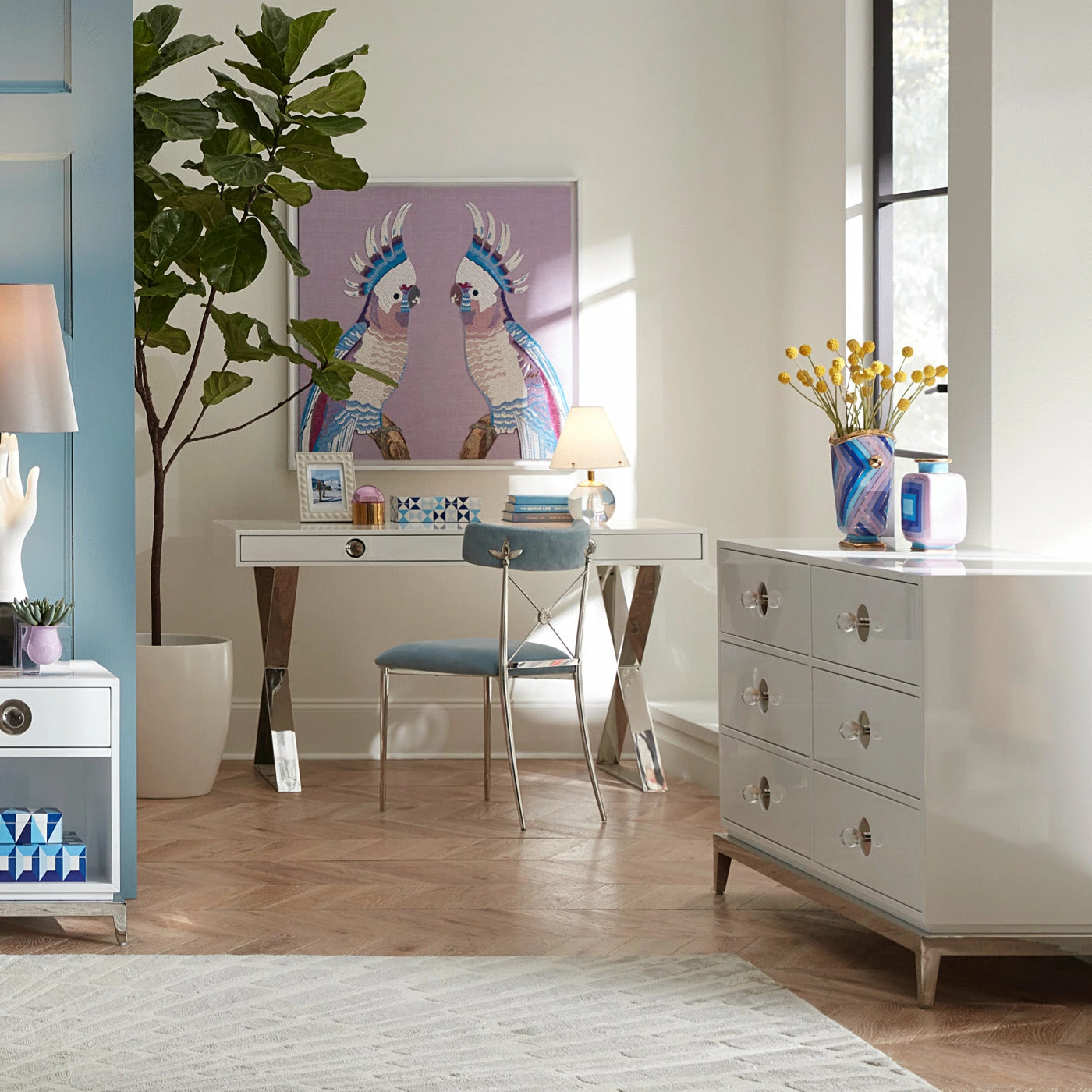 Jonathan Adler Rider Dining Chair - Image 11