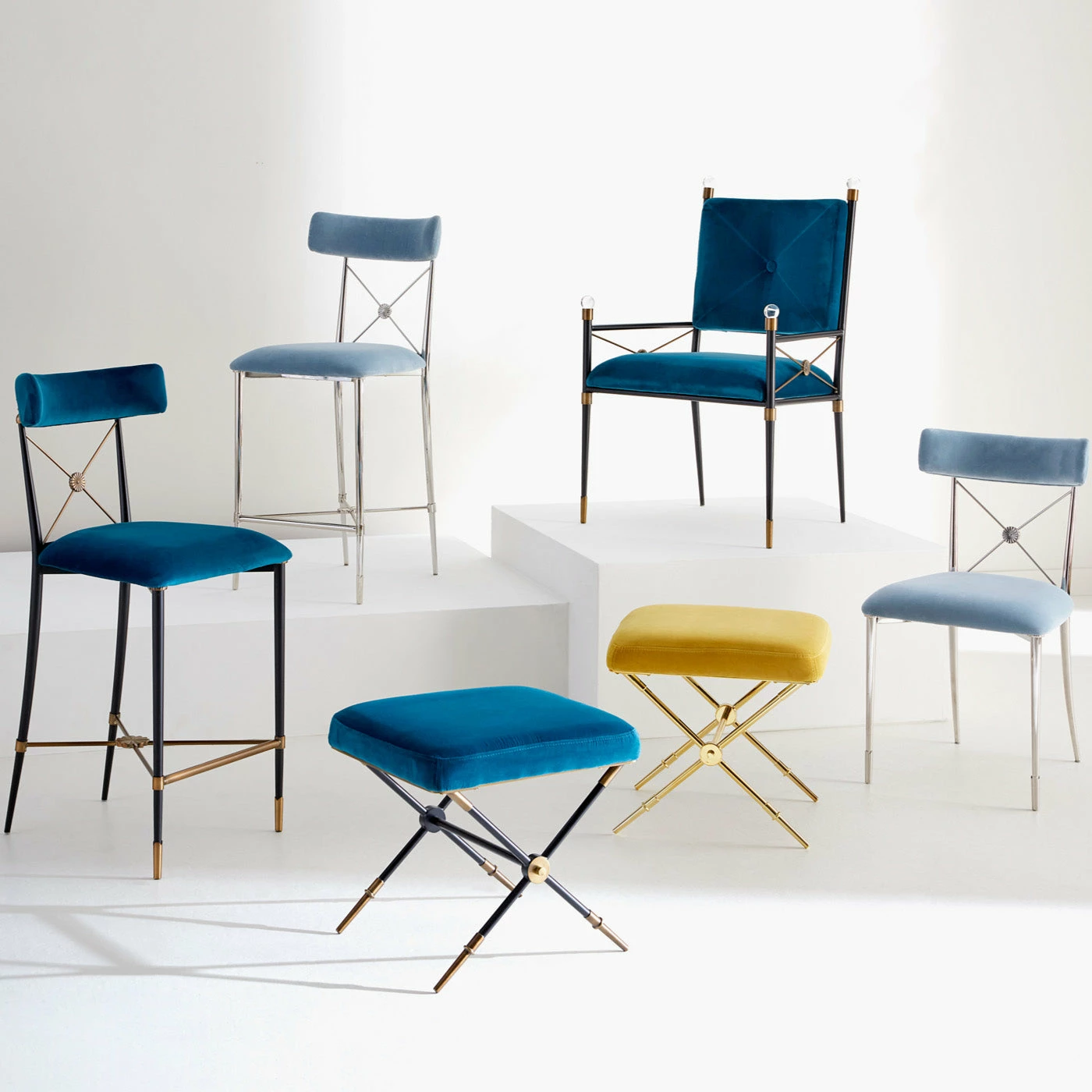 Jonathan Adler Rider Counter Stool - Image 3