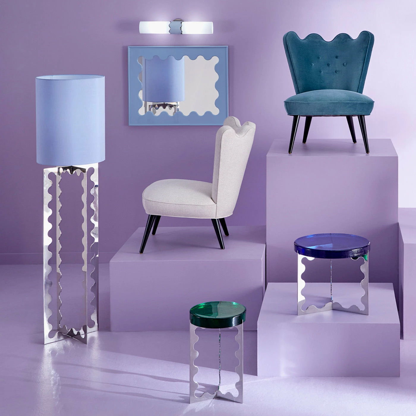 Jonathan Adler Ripple Floor Lamp - Image 10