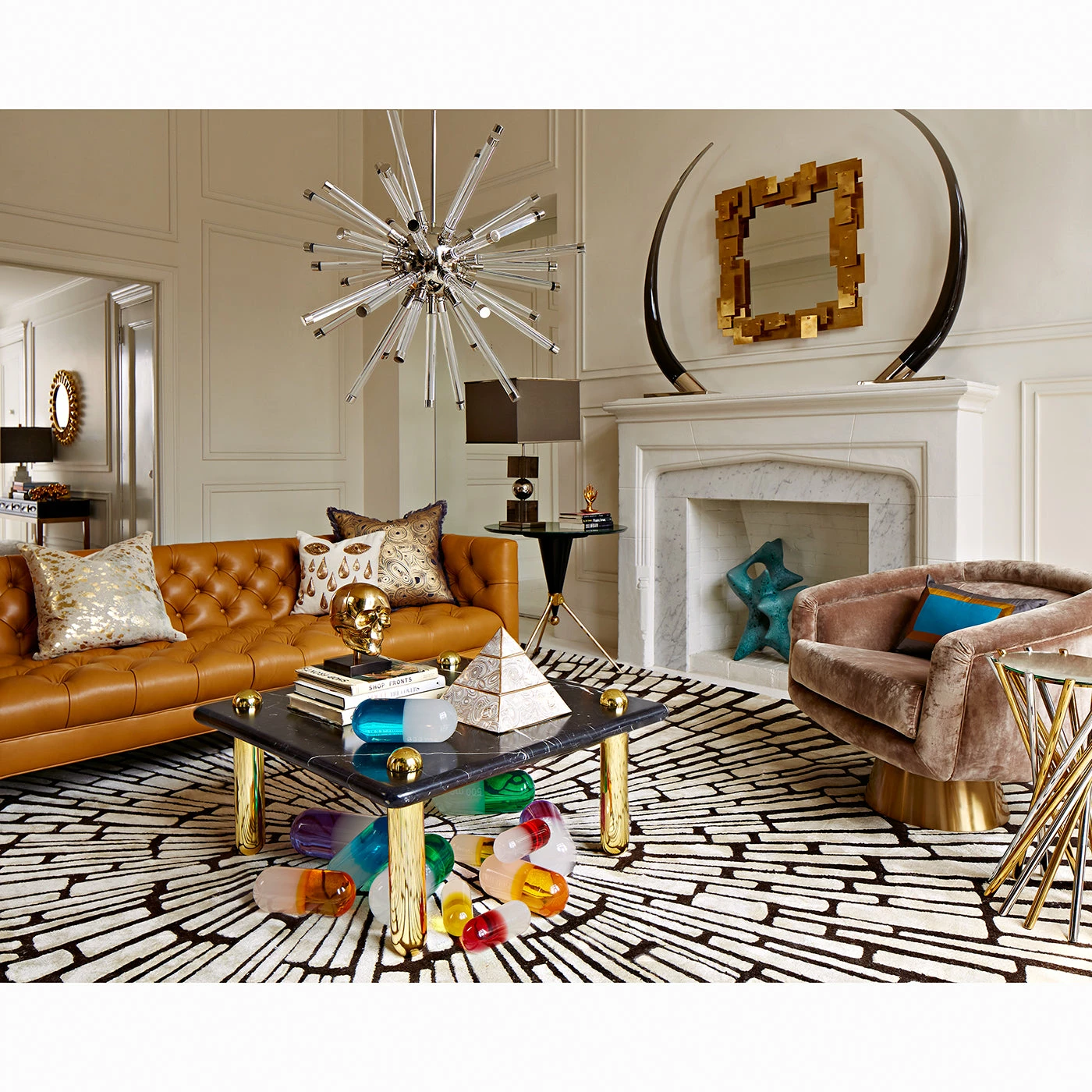 Jonathan Adler Large Acrylic Pill - Image 7