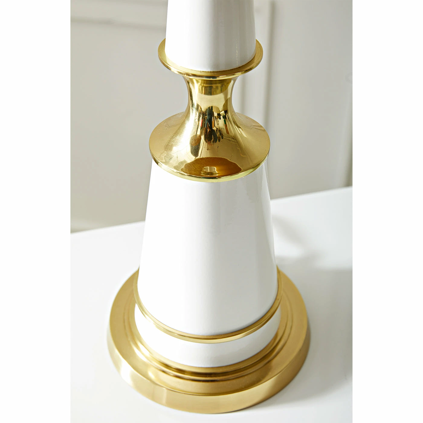 Jonathan Adler Versailles Buffet Lamp With Painted Shade - Image 4