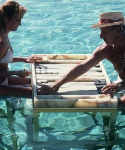 Jonathan Adler Slim Aarons "Keep Your Cool" Photograph