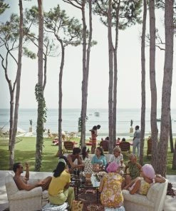 Jonathan Adler Slim Aarons "Marbella House Party" Photograph