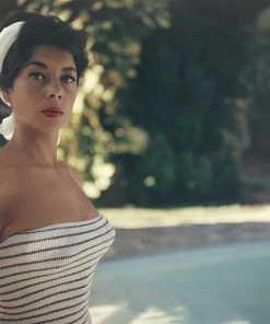 Jonathan Adler Slim Aarons "Francine Brandt" Photograph