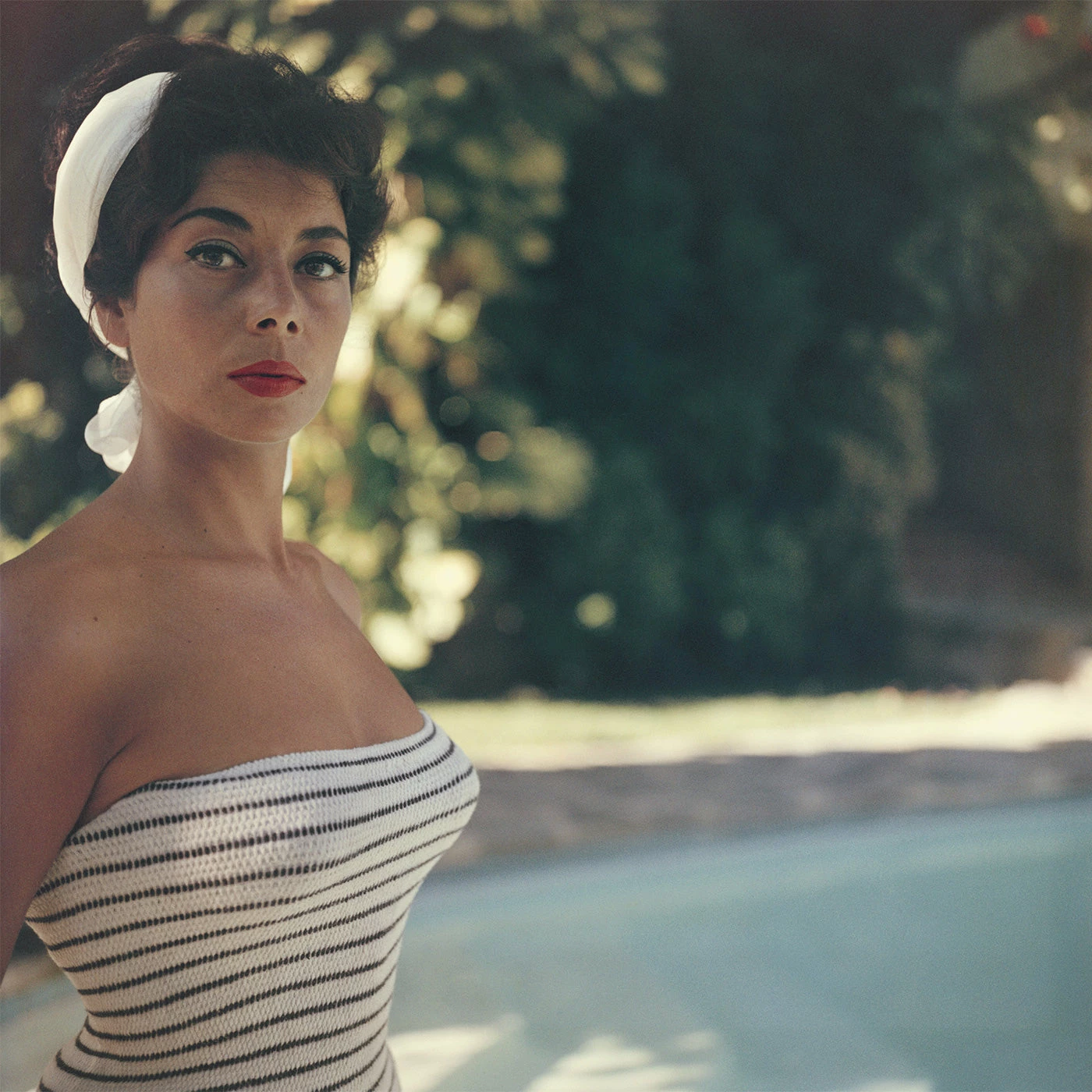 Jonathan Adler Slim Aarons "Francine Brandt" Photograph