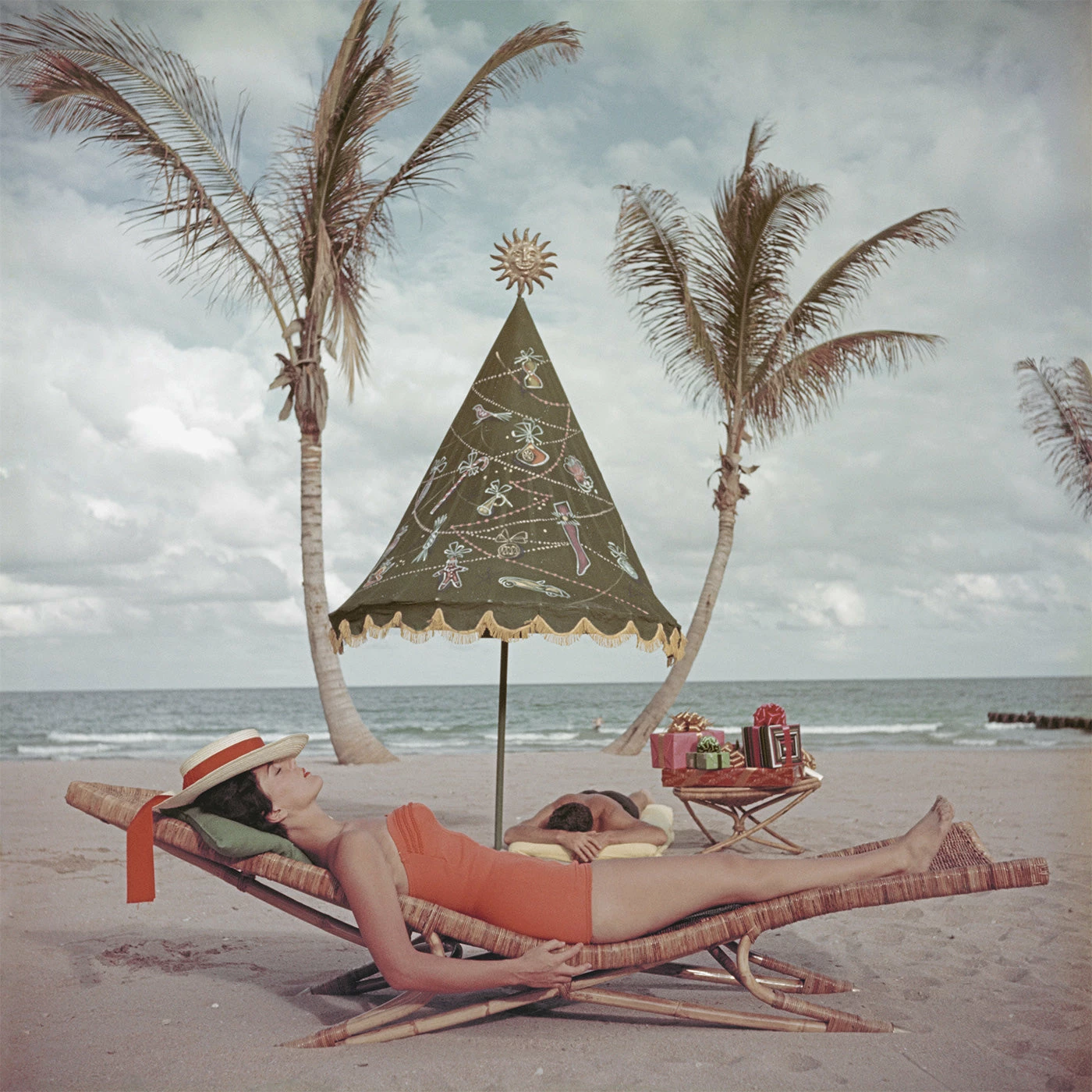 Jonathan Adler Slim Aarons "Palm Beach Idyll" Photograph