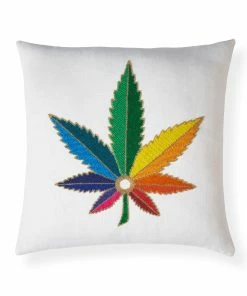 Jonathan Adler Sinsemilla Beaded Pillow