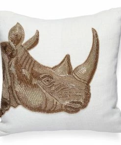 Jonathan Adler Botanist Rhino Pillow