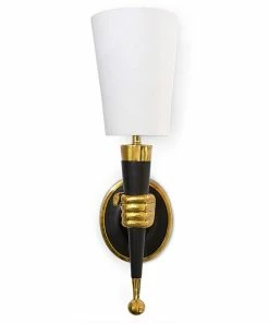Jonathan Adler Brass Hand Sconce