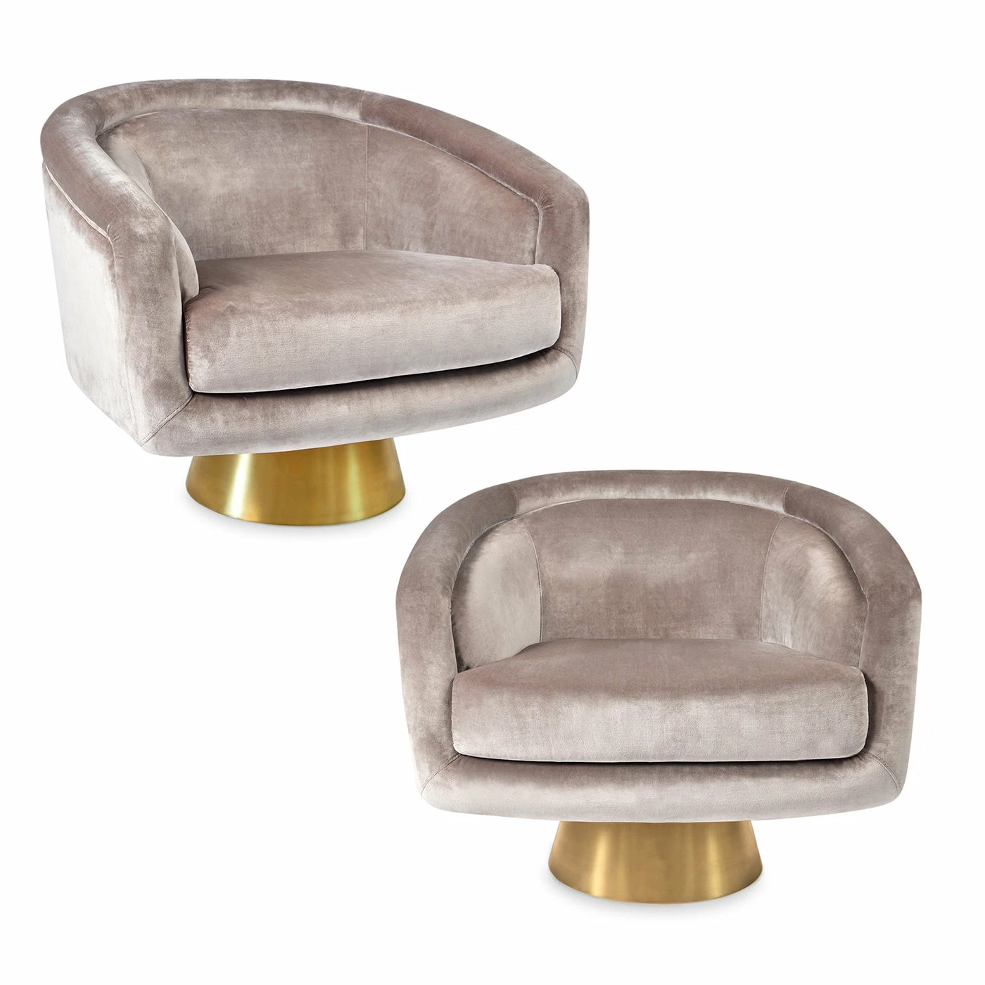 Jonathan Adler Bacharach Swivel Chair Bundle