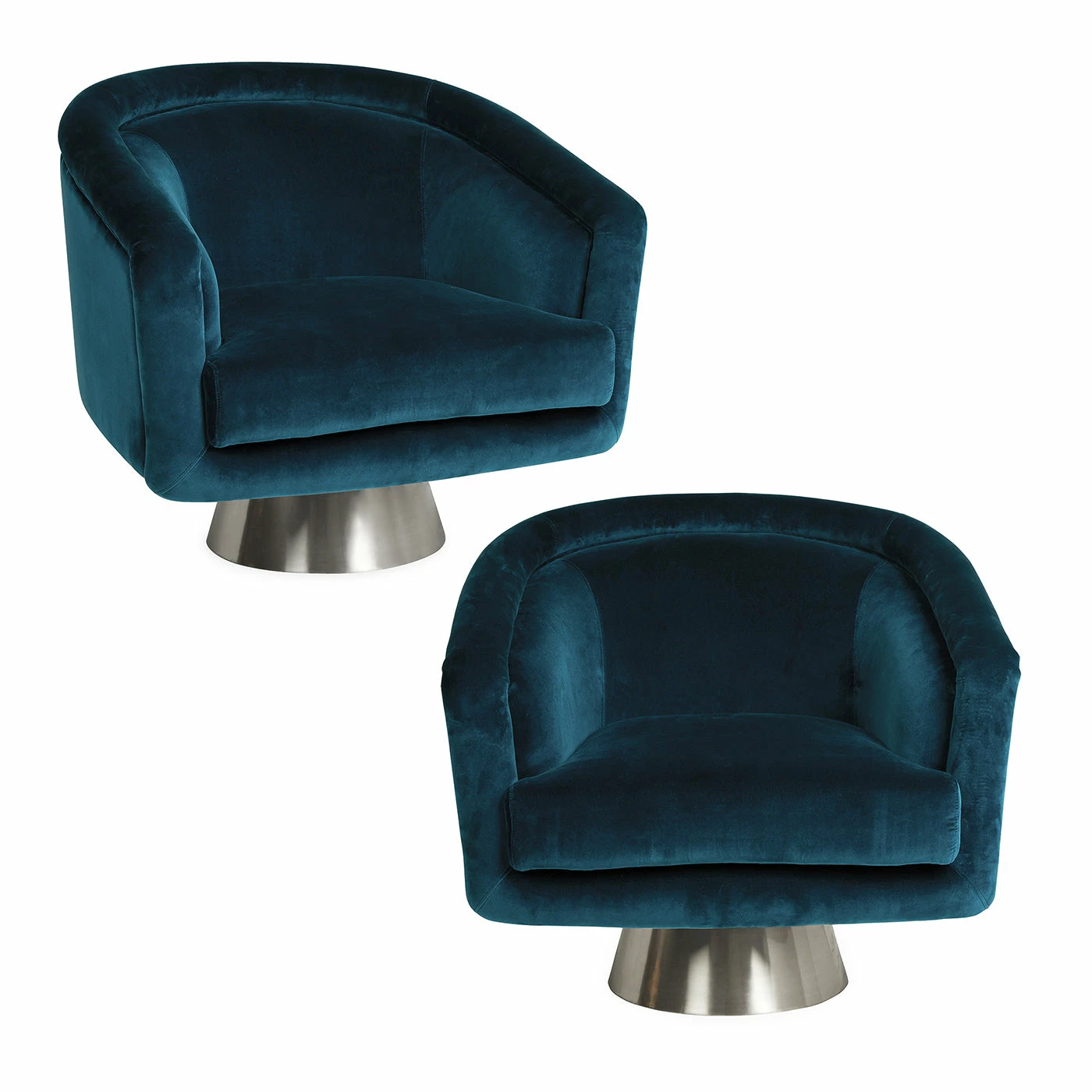 Jonathan Adler Bacharach Swivel Chair Bundle - Image 2
