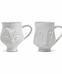 Jonathan Adler Utopia Cat & Dog Mug Bundle