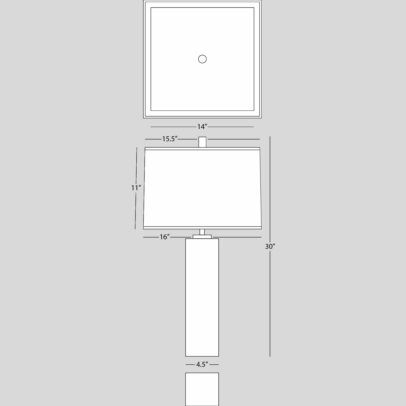 Jonathan Adler Tall Canaan Table Lamp - Image 2