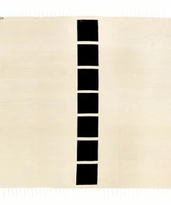 Jonathan Adler Brushed Alpaca Squares Coverlet