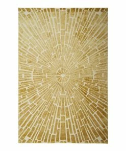 Jonathan Adler Sunburst Hand-Knotted Round Rug