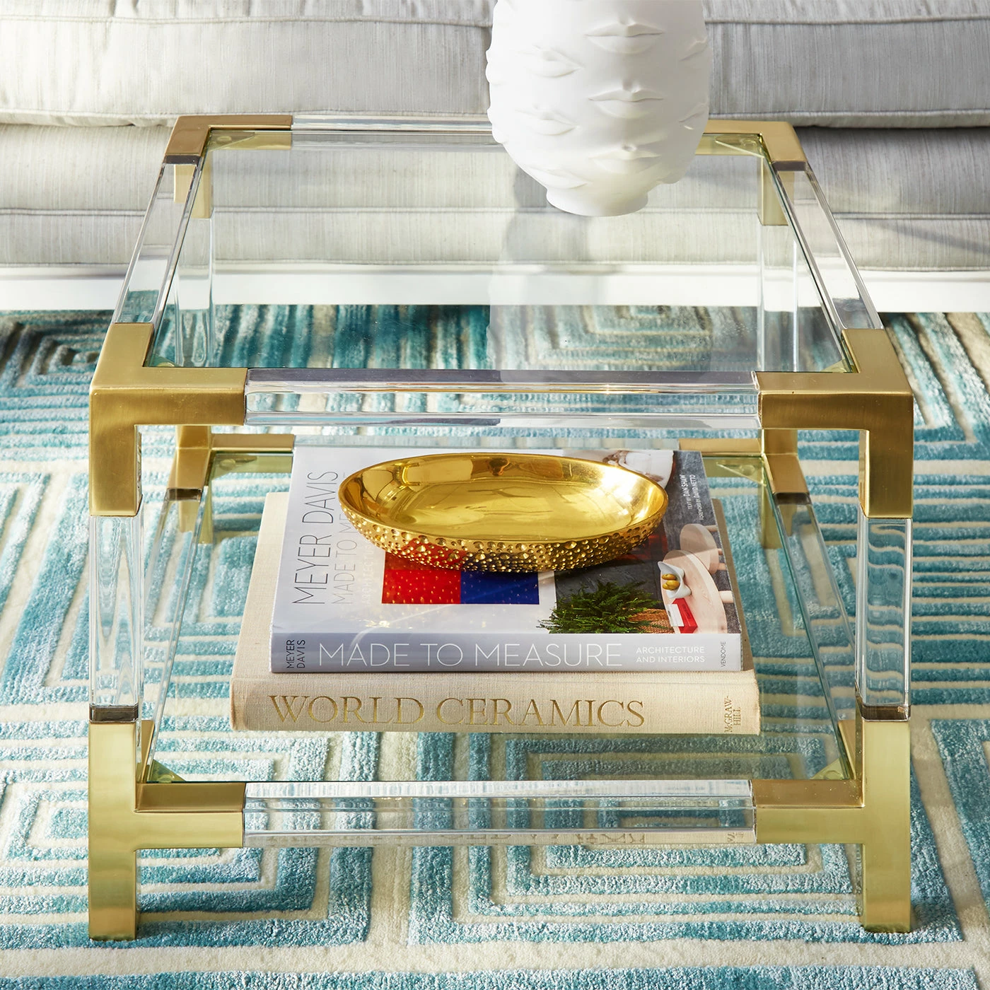 Jonathan Adler Jacques Two-Tier Accent Table Bundle - Image 3