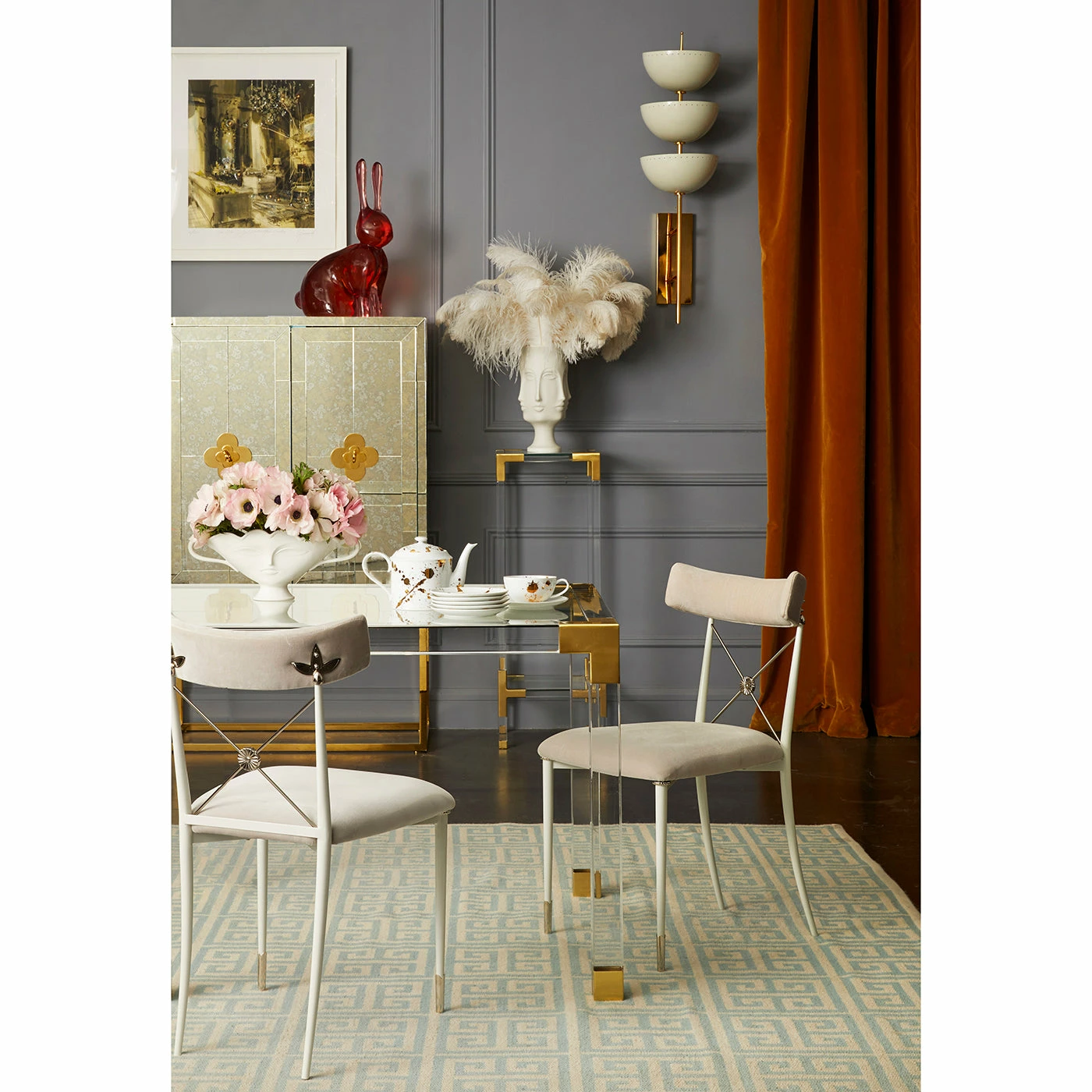 Jonathan Adler Rider Dining Chair - Image 2