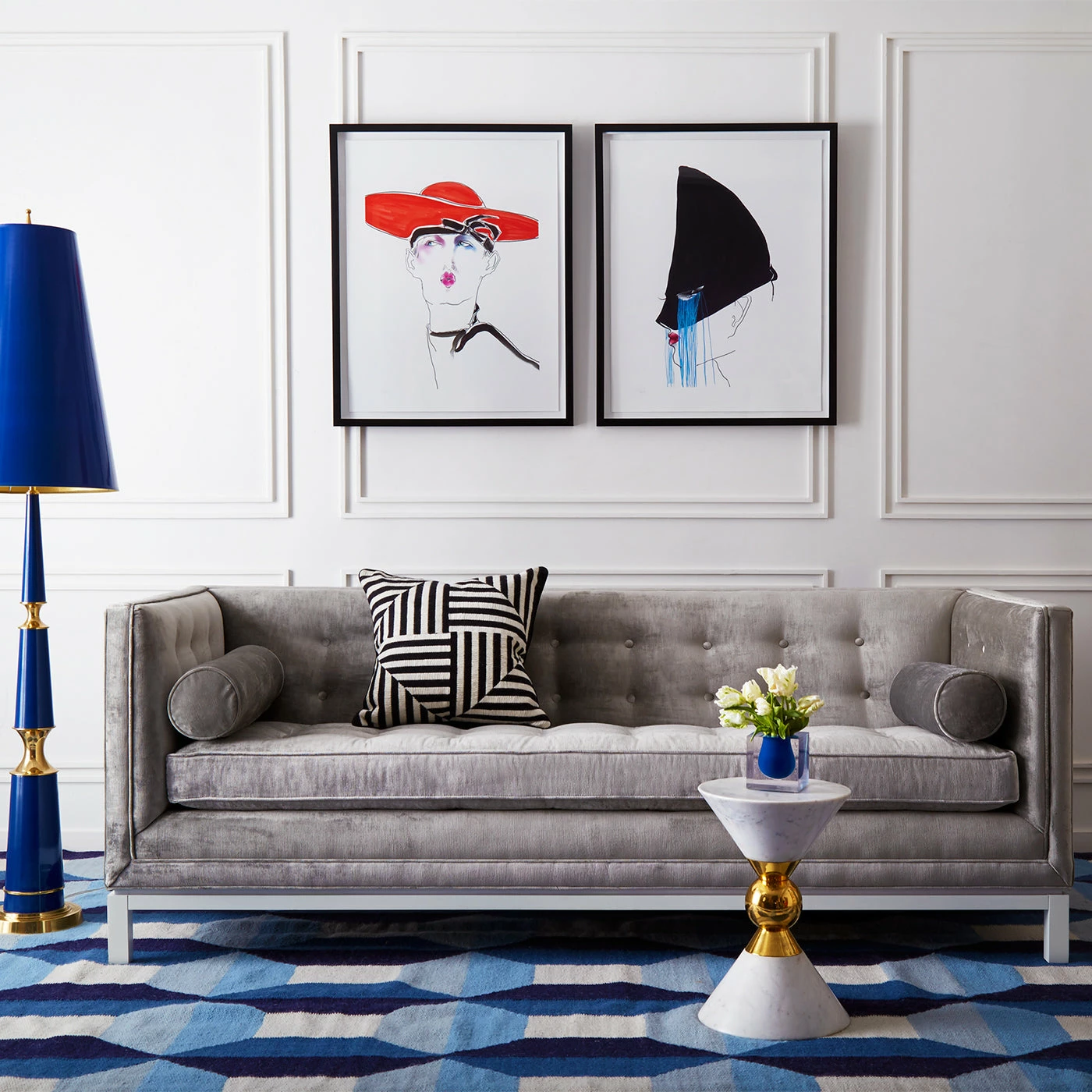 Jonathan Adler Sorrento Reversible Peruvian Flatweave Rug - Image 4