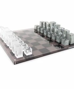Jonathan Adler Acrylic Chess Set