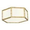 Jonathan Adler Meurice Hexagonal Flush Mount