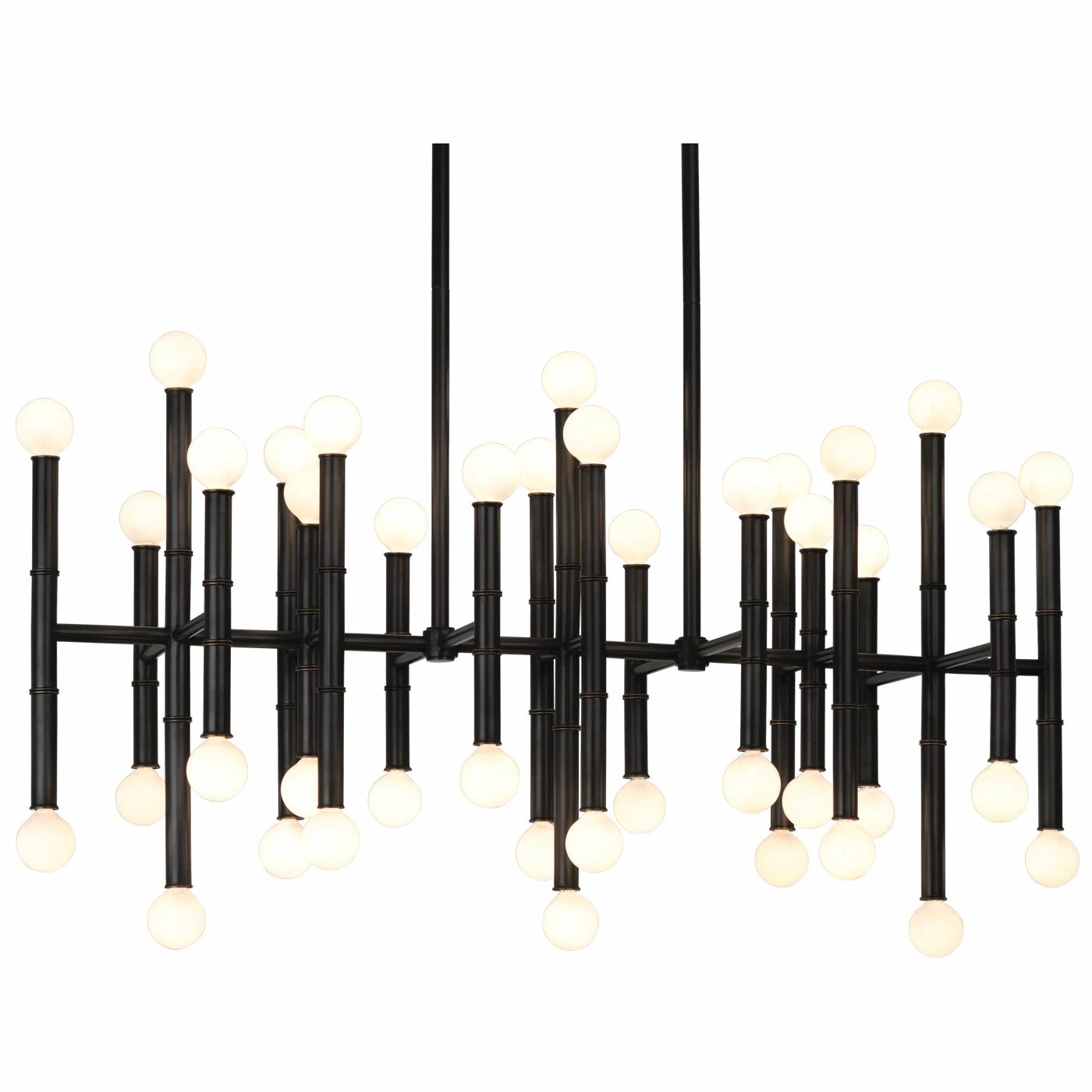 Jonathan Adler Meurice Rectangle Chandelier - Image 5