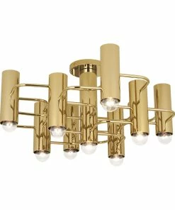 Jonathan Adler Milano Square Flush Mount