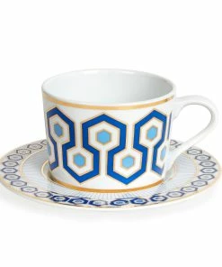 Jonathan Adler Newport Teacup & Saucer