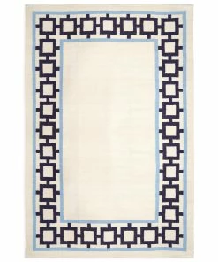 Jonathan Adler Nixon Border Reversible Peruvian Flatweave Rug