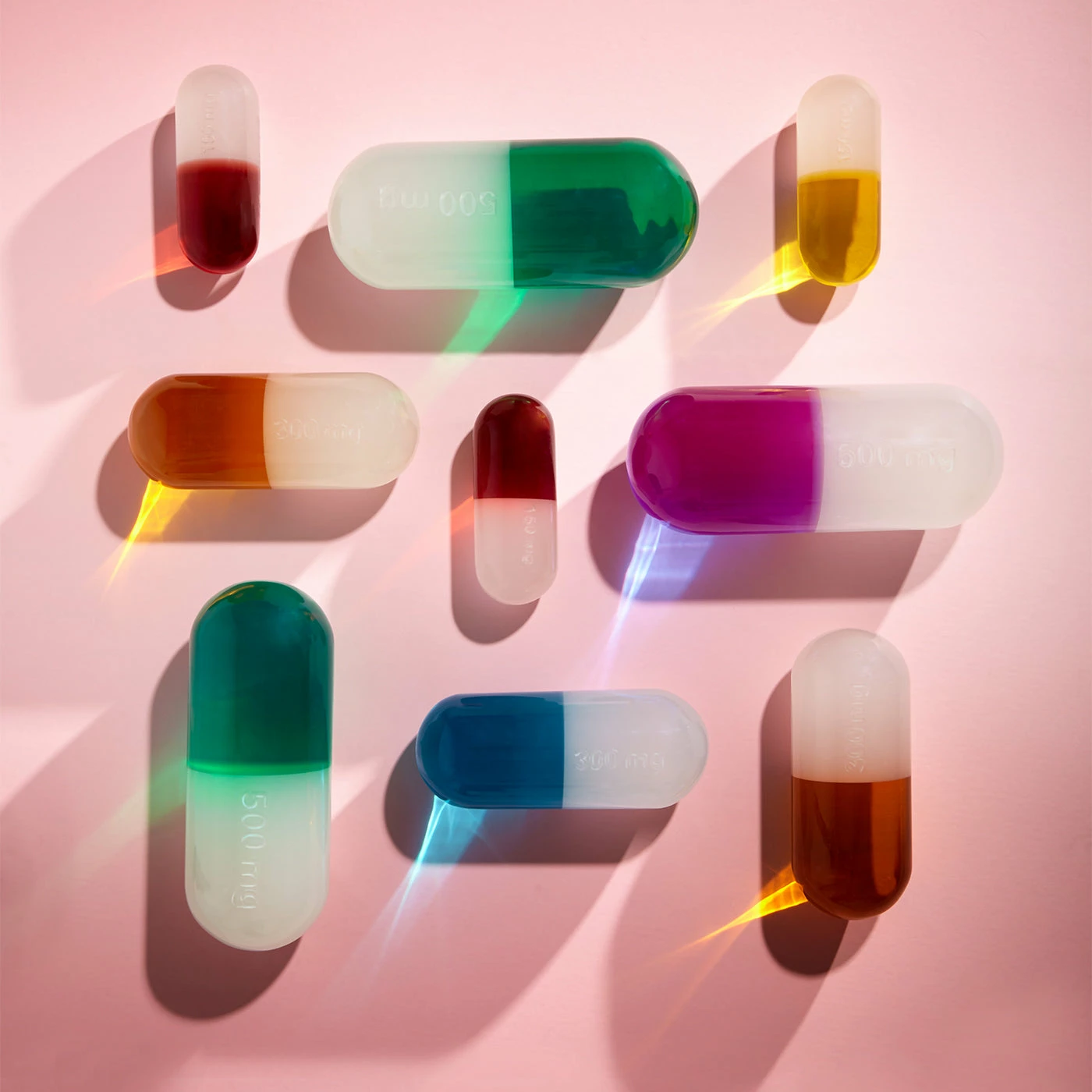 Jonathan Adler Large Acrylic Pill - Image 5