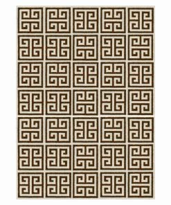 Jonathan Adler Greek Key Reversible Peruvian Flatweave Rug