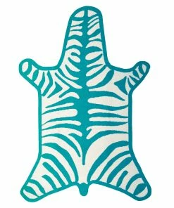 Jonathan Adler Zebra Peruvian Flatweave Rug